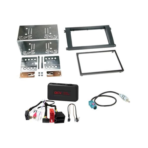Kit 2-DIN Porsche Cayenne (9PA/955) 2002-2006 SWC/antenn/amplifier