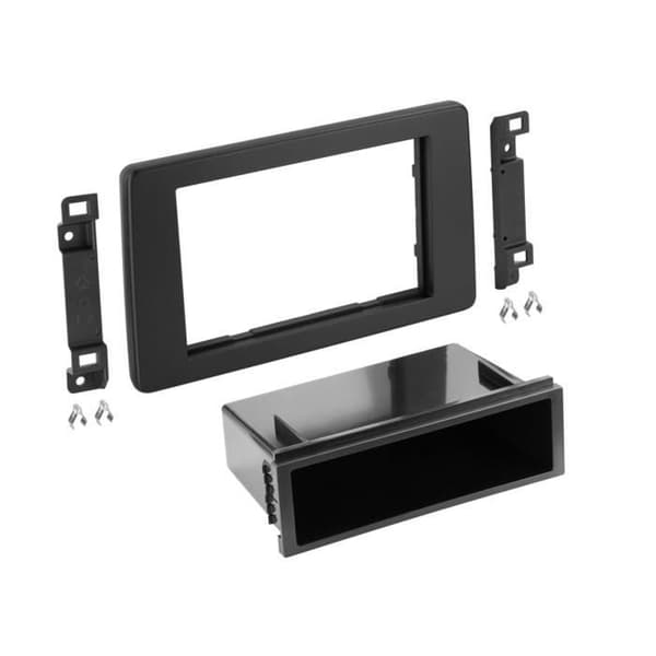 Fram 2-DIN - Renault - Express - Svart - Installation av bilradio - Lätt nyttofordon