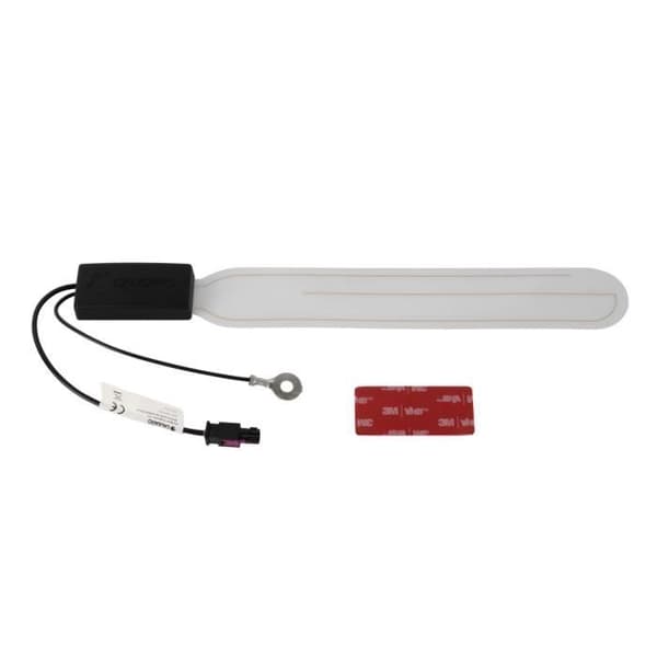Antenne på fönster DAB+ Fakra A(m) fantomström 12V