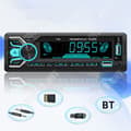 Miniatyrbild 3 av 4: TD® Bluetooth bilradio enzons bilradio sju färgljus förlustfri musik MP3-spelare USB-plugin för bil