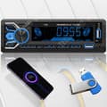 Miniatyrbild 4 av 4: TD® Bluetooth bilradio enzons bilradio sju färgljus förlustfri musik MP3-spelare USB-plugin för bil
