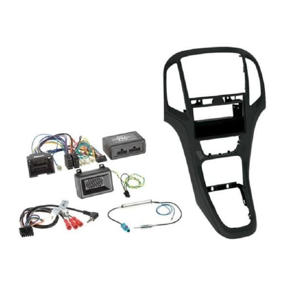 Kitinstallation autoradio 2DIN - GENERISK - Opel Astra ap09 - Svart pärl - Fack - 2009