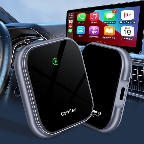 INF Langaton CarPlay-sovitin autoihin, joissa on langallinen CarPlay