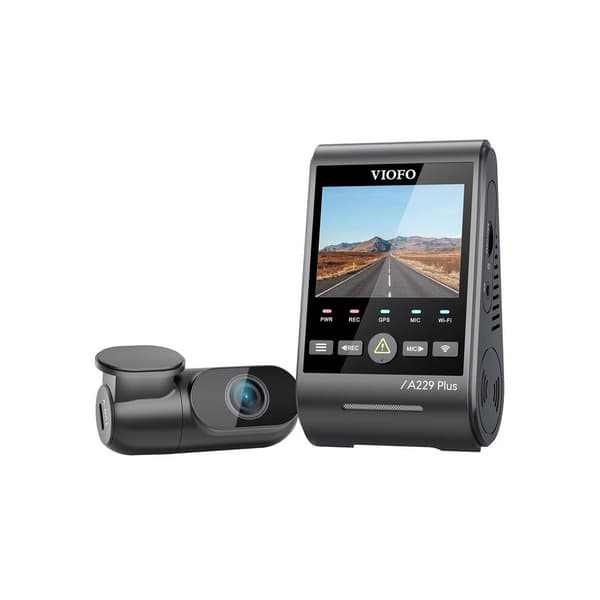 Viofo A229 Plus 2CH Dashcam 2K + 2K med WiFi GPS