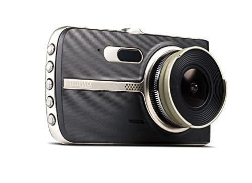 Technaxx TX-167 dashcam horisontal synsvinkel maks.=130 ° 5 V kollisionsadvarsel, display, vognbaneassistent, mikrofon (4926)