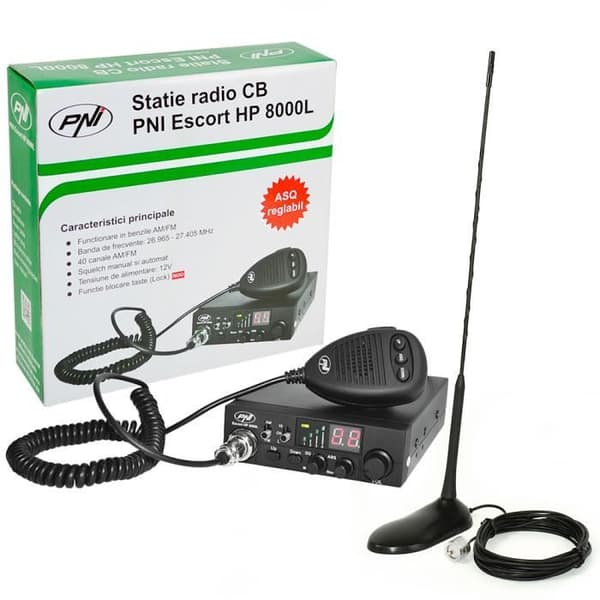 CB Kit - CBI ESCORT - CB 8000L ASQ - PN PNI Extra 45 - Magnet - Radiokommunikation
