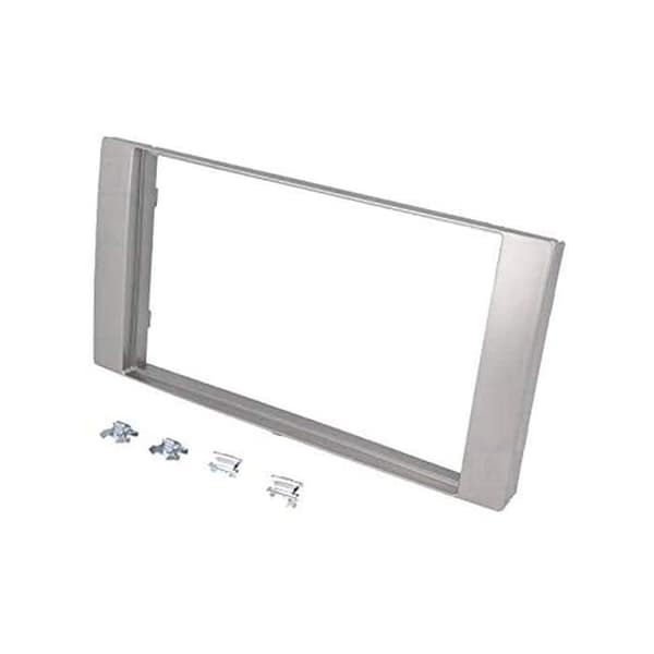 Sound way - MA008S - Installationssats för bilradio, 2 DIN fasadram kompatibel med Ford Galaxy/Fiesta/Focus/C-Max/S-Max/Transit