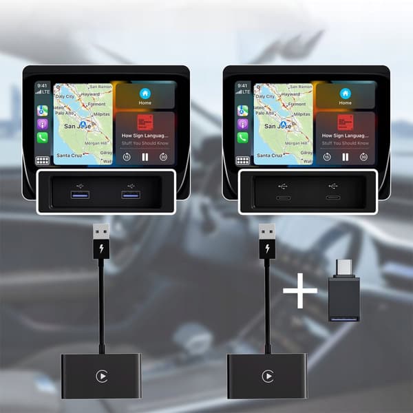 TRÅDLØS CARPLAY-ADAPTER IPHONE XSTORM WIFI