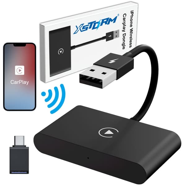 TRÅDLØS CARPLAY-ADAPTER IPHONE XSTORM WIFI