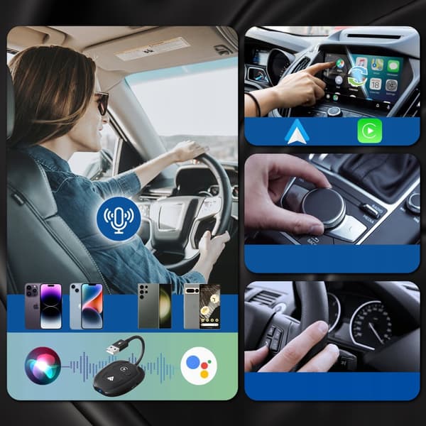 2-IN-1 LANGATON ANDROID AUTO & CARPLAY IPHONE WIFI BT -SOVITIN XSTORM