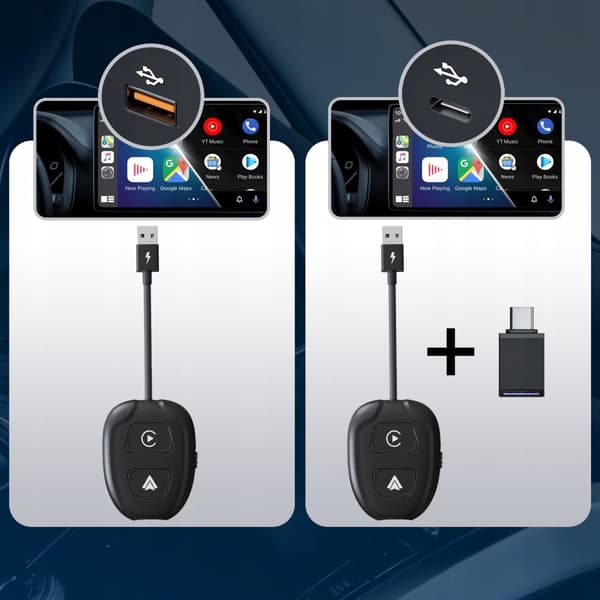 2-IN-1 LANGATON ANDROID AUTO & CARPLAY IPHONE WIFI BT -SOVITIN XSTORM