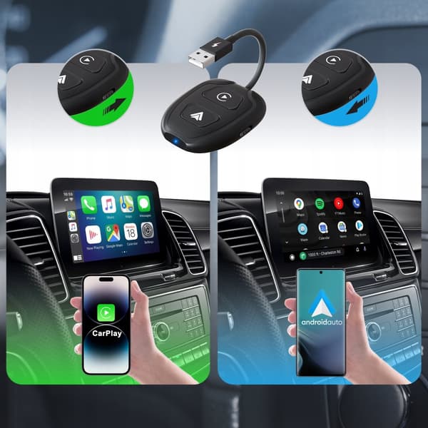 2-IN-1 LANGATON ANDROID AUTO & CARPLAY IPHONE WIFI BT -SOVITIN XSTORM