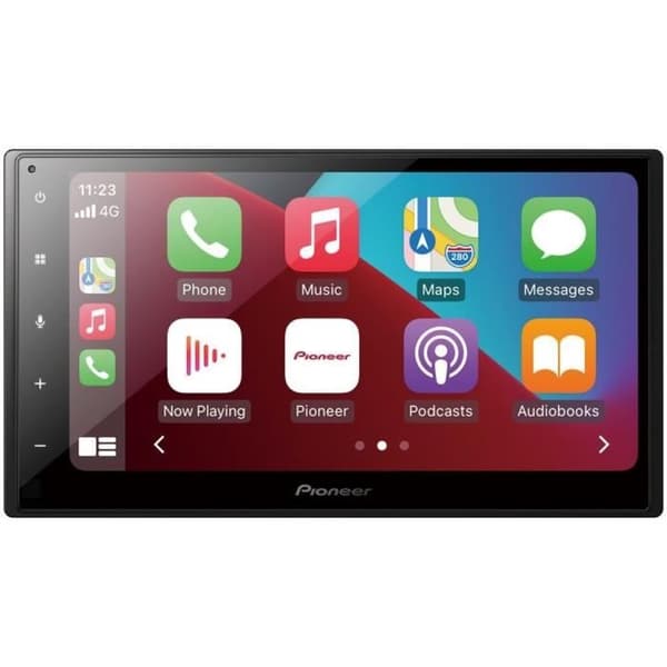 Bilradio - PIONEER - SPH-DA160DAB - 2 DIN - 6,8" kapacitiv fladskærm - USB - DAB+ - Bluetooth, CarPlay - Android Auto