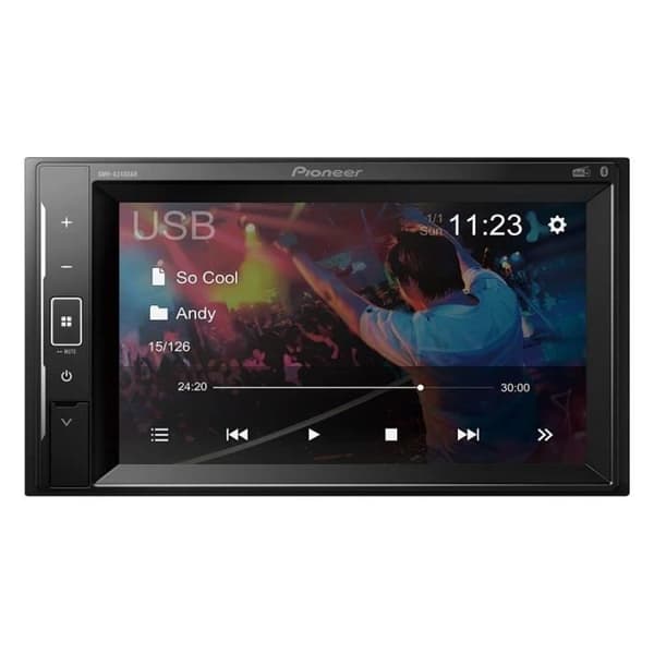AutRadio - Pioneer - DMH-A240DABDAB - USB - 2 DIN - 6.2-näyttö - Bluetooth - DAB+