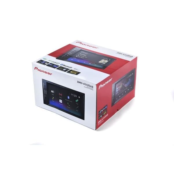 AutRadio - Pioneer - DMH-A240DABDAB - USB - 2 DIN - 6.2-näyttö - Bluetooth - DAB+