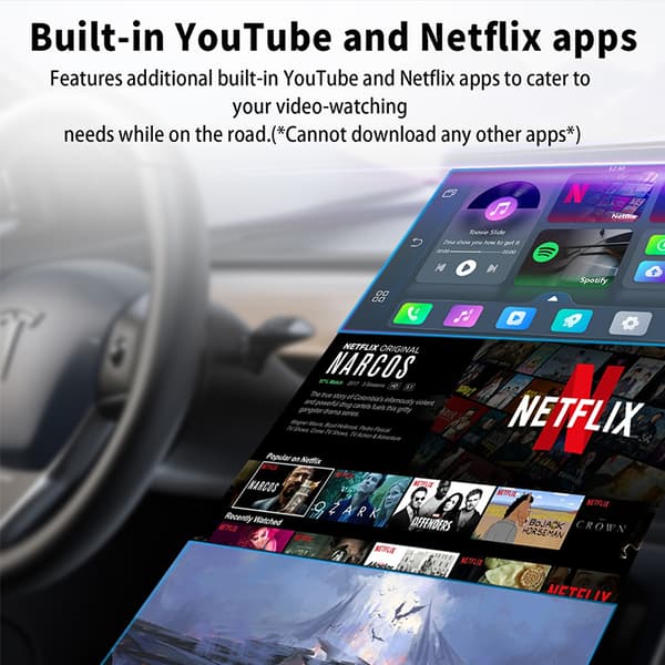 INF Langaton CarPlay -sovitin