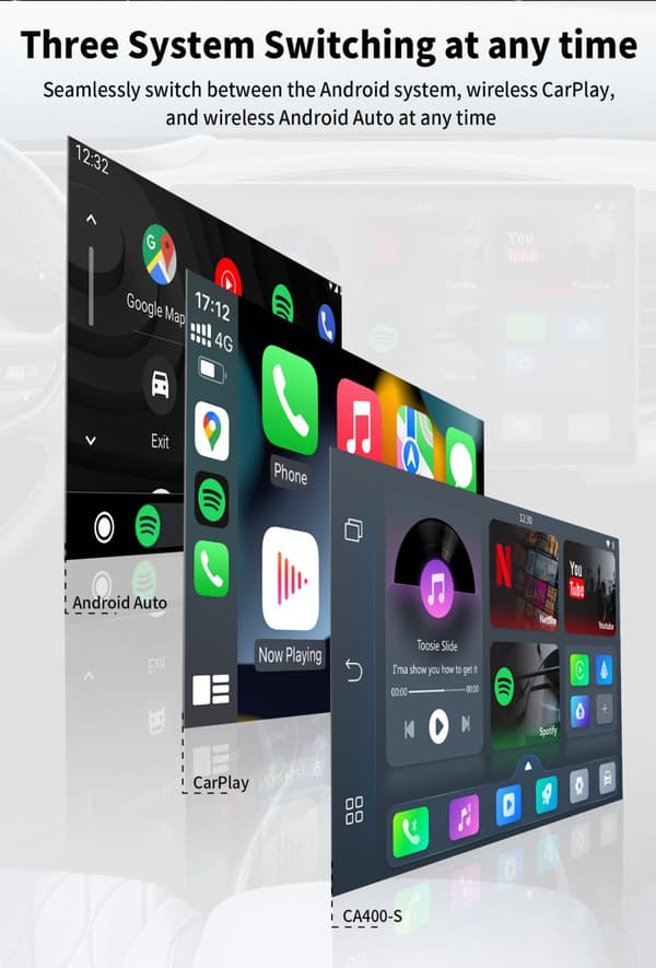 INF Langaton CarPlay -sovitin