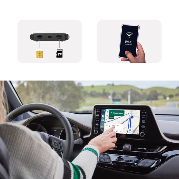 INF Langaton CarPlay - Android Auto -sovitin
