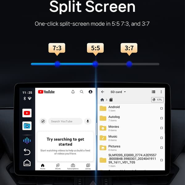 INF Langaton CarPlay - Android Auto -sovitin