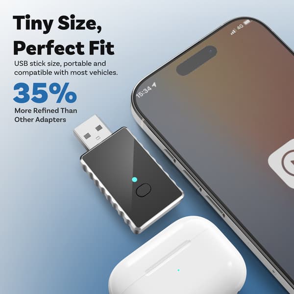 INF Trådlös CarPlay-adapter