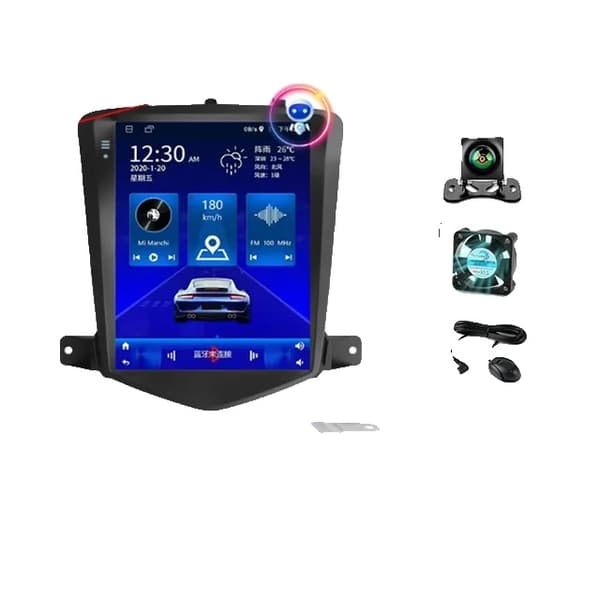 Chevrolet Cruze Carplay Android 11, Multimedie Videoafspiller, Navigation Hovedenhed, S4-Cam-Carplay