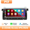 Miniatyrbillede 2 af 2: Trådløs Carplay bilradio, Android 14 DSP GPS-navigation, 128GB IPS lyd., 4Core 2GB 32GB