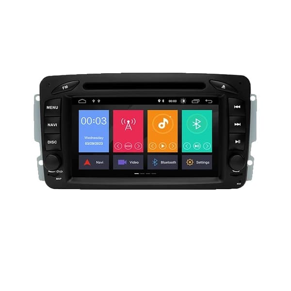 Bil DVD-afspiller, 4G Wifi-forbindelse, Android 12 operativsystem, 2GB 32GB DVR
