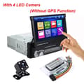 Miniatyrbillede 2 af 2: Bil MP5-afspiller, 7HD touchskærm, multimedie Bluetooth, 4LED Kamera (Ingen GPS)