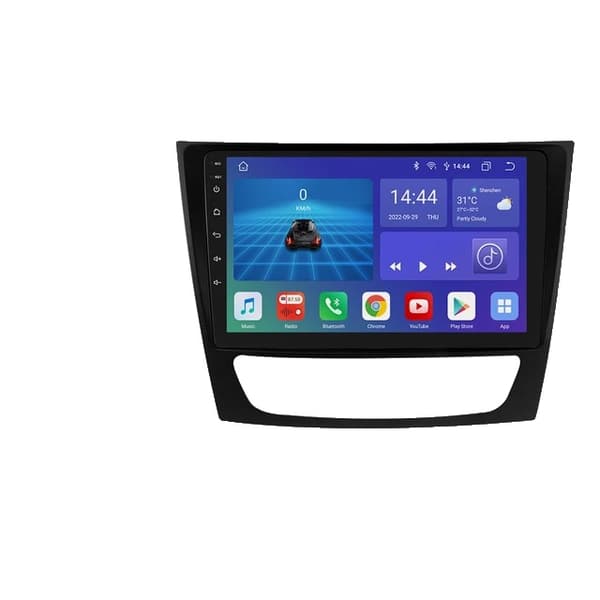 Auton radionäyttö, 9-tuumainen Android-näyttö, GPS-navigointi, Bluetooth, S8