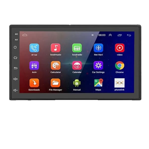 Bilstereo-mottagare, Android 100, GPS-navigation, 7 tum 1 32 GB