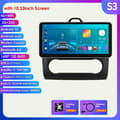 Miniatyrbild 2 av 2: Ford Focus Mk2 Carplay-skärm, Android 12, GPS-navigation, Svart S3