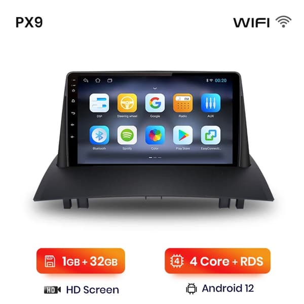 Autoradio Multimedia Navigation, Android, Carplay, WIFI 1GB-32GB A-1