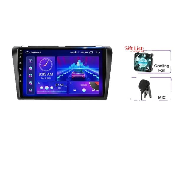 Carplay Mazda 3:lle, Android 12 yhteensopivuus, BOSE Multimedia -soitin, T3L-MIC-Fan