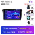 Pikkukuva 2 / 2: Carplay Mazda 3:lle, Android 12 yhteensopivuus, BOSE Multimedia -soitin, T3L-kamera-32G DVR