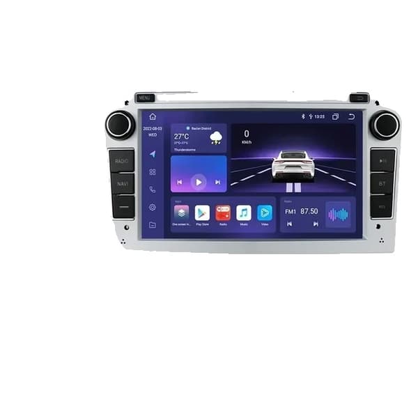Carplay Android 12 -autoradio, GPS-navigointi, Bluetooth-yhteys, S4 Hopea