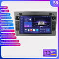 Pikkukuva 2 / 2: Carplay Android 12 -autoradio, GPS-navigointi, Bluetooth-yhteys, S8 Harmaa