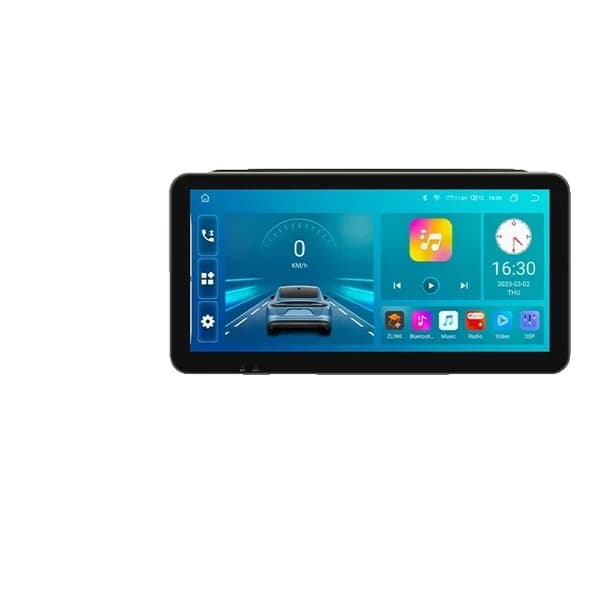Carplay Android -radio, GPS-navigointi, 4G-yhteys, 1033 tuuman S8 AI