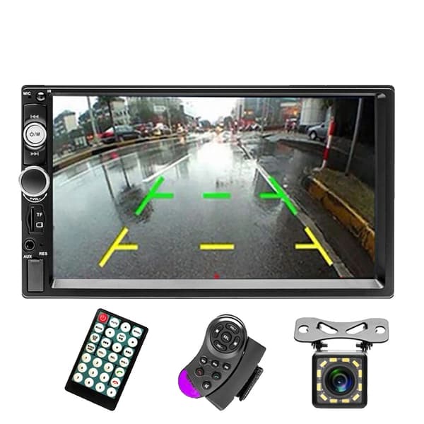 Bil Multimedia Afspiller, Android Mirrorlink, Bluetooth Forbindelse, kontrol 12LED kamera