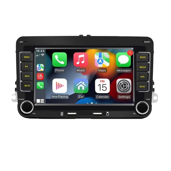 Bilradio, Android 101, Multimedieafspiller, 2-32G Carplay