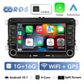 Miniatyrbillede 2 af 2: Bilradio, Android 101, Multimedieafspiller, 1-16G Carplay