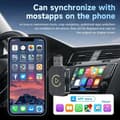 Miniatyrbild 4 av 6: Bilmaskinens sammankopplingsbox trådbunden till trådlös carplay-modul android autocarplay-box