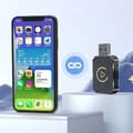 Miniatyrbild 6 av 6: Bilmaskinens sammankopplingsbox trådbunden till trådlös carplay-modul android autocarplay-box