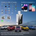 Miniatyrbillede 9 af 9: Trådløs CarPlay-adapter, Plug-and-play med ekstremt lav latenstid