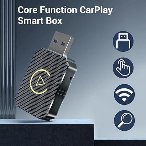 Trådløs CarPlay-adapter, til CarPlay og Android Auto, Plug-and-Play