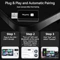 Miniatyrbillede 7 af 8: Trådløs CarPlay-adapter 2025, til CarPlay og Android Auto, Plug-and-Play