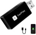 Miniatyrbillede 1 af 8: Trådløs CarPlay-adapter 2025, til CarPlay og Android Auto, Plug-and-Play