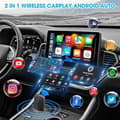 Pikkukuva 5 / 9: Langaton OBOSOE CarPlay-sovitin – USB-A & USB-C -kaksoisliitin, CarPlaylle ja Android Autolle, plug-and-Play pienellä viiveellä