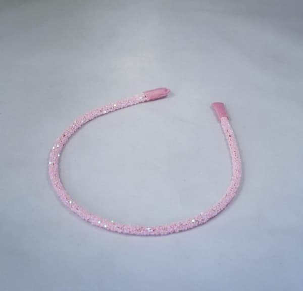 Diadem Glitter, Rosa - Busy Lizzie