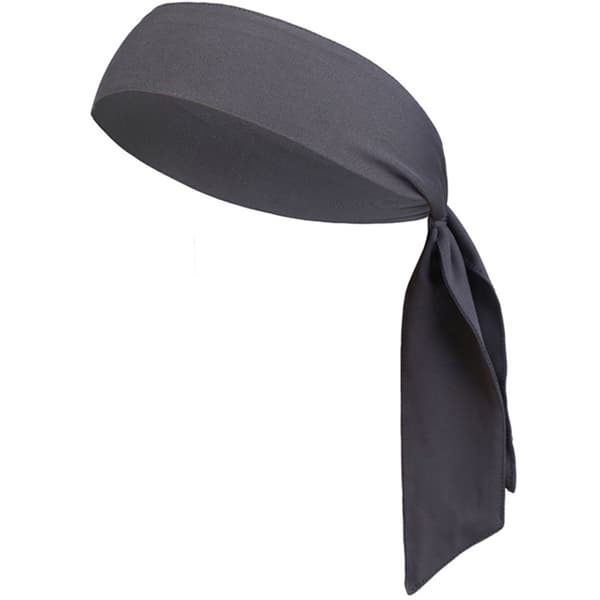 INF Tennis Tie Head Tie Pandebånd Holder sveden ude af dit ansigt Grå
