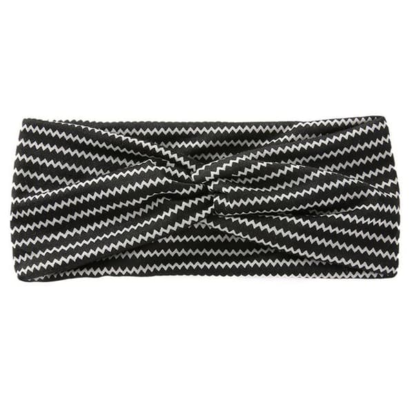 6 st Atletiska pannband för kvinnor, stretchiga Boho pannband för yoga